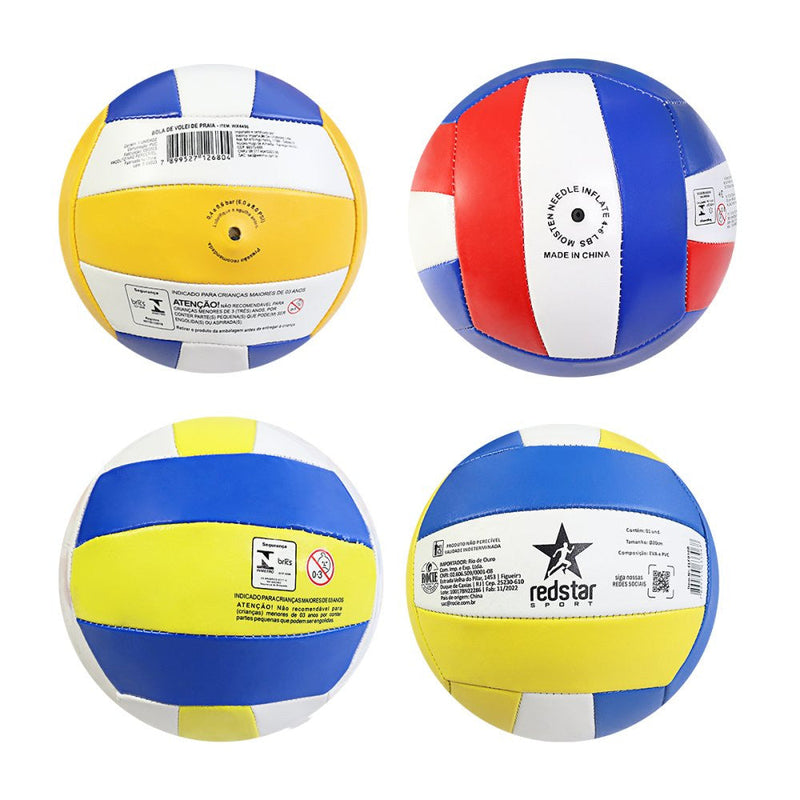 Bola De Volei Tamanho Oficial Praia Quadra - Presente Park