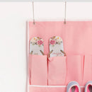 Sapateira Suspensa Infantil para Porta Organizador de Sapatos Vertical com 20 Bolsos 10 Pares