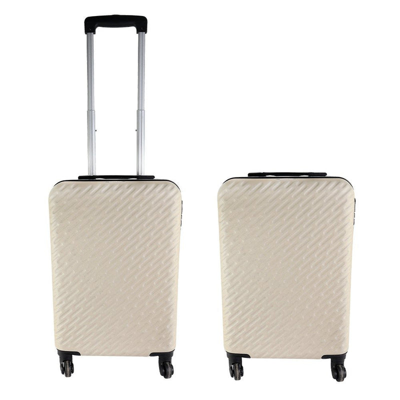 Kit De 3 Malas De Viagem Bege - Presente Park