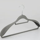 Cabide de Veludo Adulto com Ombreira Fixa para Camisa Terno Blazer Vestido Saia