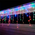 Cordão Pisca Pisca Cascata Led 10M 400 Lampadas 110V 8 Modos Luz Iluminação Natal Casamentos Festas