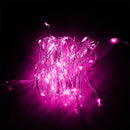 Cordão Pisca Pisca Led Fio de Fada 20L 2M Bateria Iluminação Natal Casamento Ano Novo