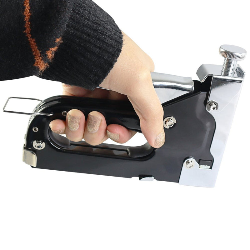 Grampeador Profissional Compacto Preto - Presente Park