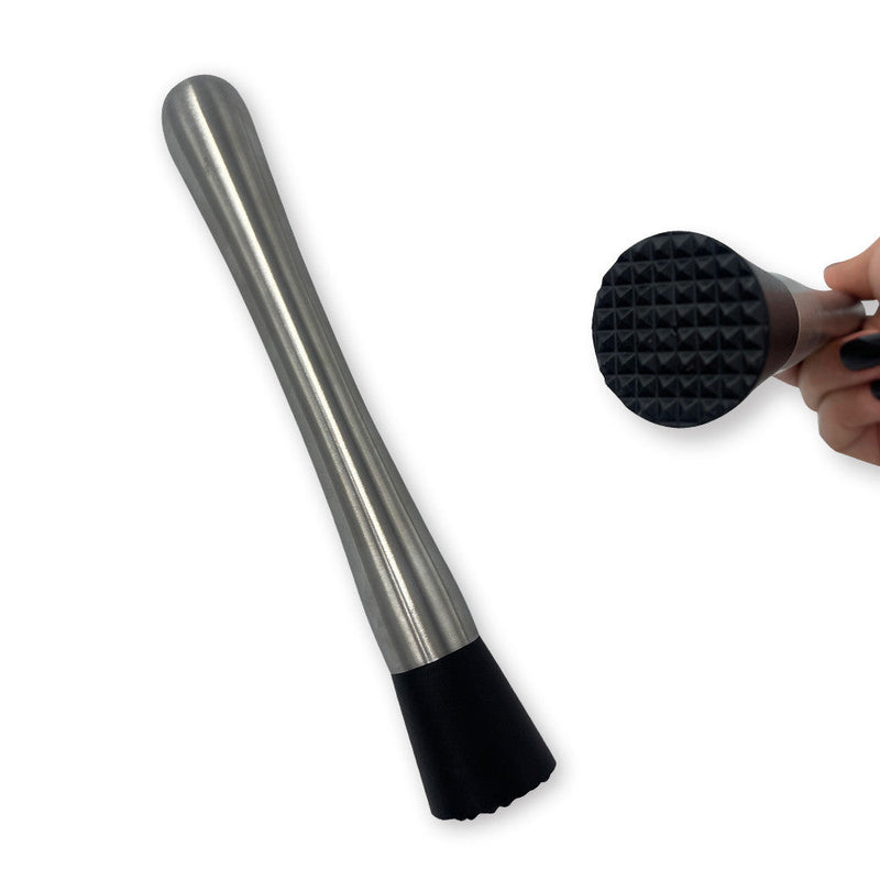 Macerador Socador De Caipirinha Para Drinks E Cozinha Inox - Presente Park