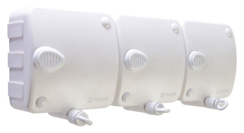 Varal Retrátil Automático Modular 3 Peças Com 6 Metros - Presente Park