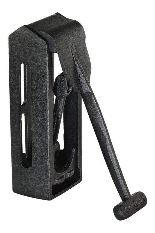 Amassador De Lata Latinha Latão De Cerveja Refrigerante Ferro Preto