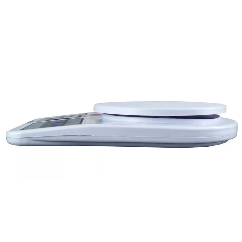 Balança Digital De Cozinha Eletronica Até 10Kg - Ideal Para Pesar Alimentos, Comida, Culinaria