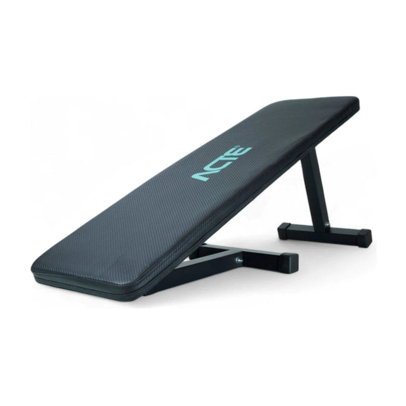 Banco Reto De Supino Fixo e Regulável Articulado Profissional, Ideal Para Academia, Musculação, Crossfit, Treinar Em Casa, Suporta até 120Kg