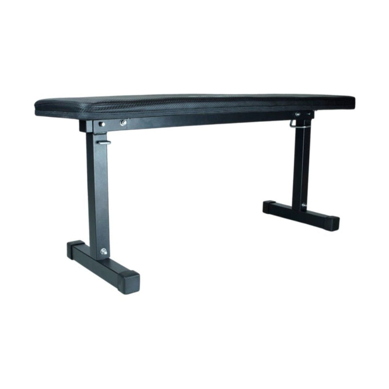 Banco Reto De Supino Fixo e Regulável Articulado Profissional, Ideal Para Academia, Musculação, Crossfit, Treinar Em Casa, Suporta até 120Kg