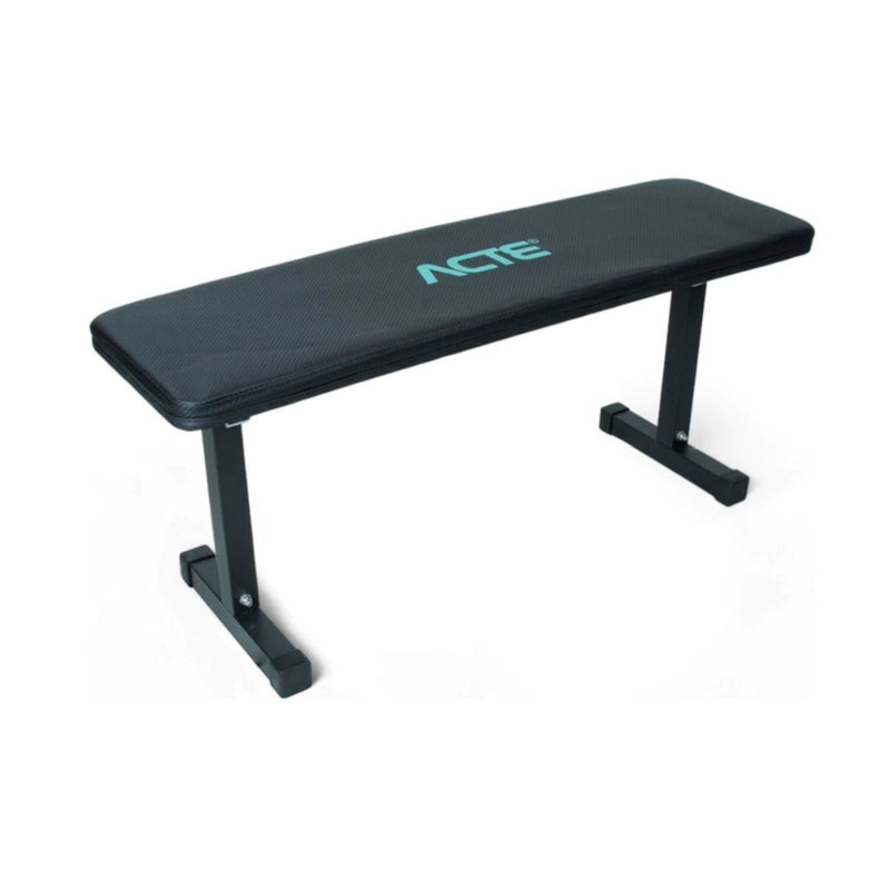 Banco Reto De Supino Fixo e Regulável Articulado Profissional, Ideal Para Academia, Musculação, Crossfit, Treinar Em Casa, Suporta até 120Kg