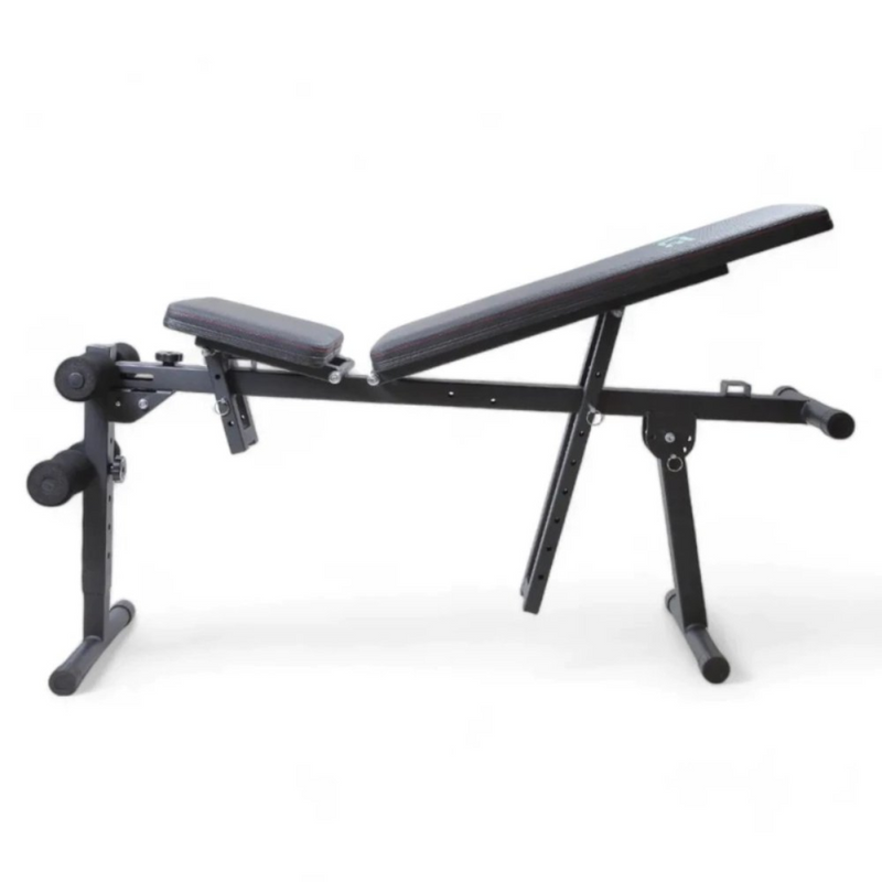 Banco Reto De Supino Regulável Articulado Profissional, Ideal Para Academia Musculação Treinar Em Casa