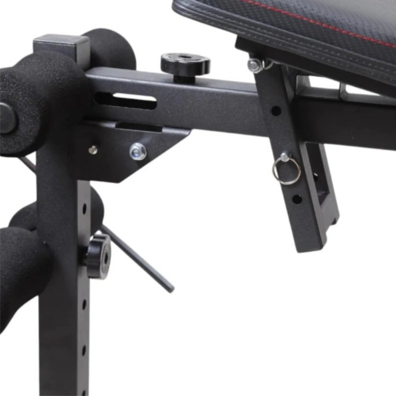 Banco Reto De Supino Regulável Articulado Profissional, Ideal Para Academia Musculação Treinar Em Casa