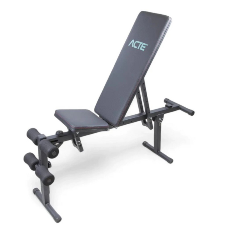 Banco Reto De Supino Regulável Articulado Profissional, Ideal Para Academia Musculação Treinar Em Casa