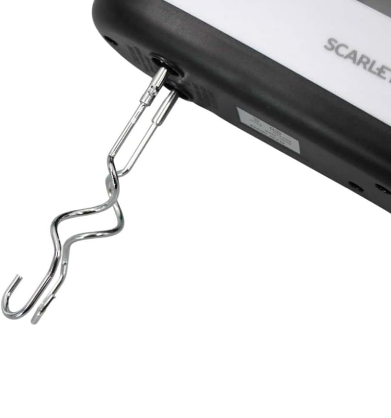 Batedeira Portatil de Mao Potente Elétrica Batedor de Ovos Elétrico Pequena de Mão Simples Bate Bolos Massa Cozinha 7 Velocidades 110V 220V 260W - Presente Park