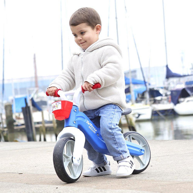 Bicicleta Infantil sem Pedal Azul - Presente Park