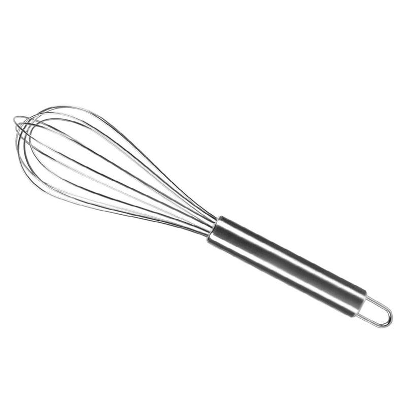 Fue Batedor De Clara Ovo Bolo 30cm Foet Fouet Inox Pera Massas Reforçado Resistente Cremes Omeletes Profissional Misturador Mixer Aço Para Cozinha - Presente Park
