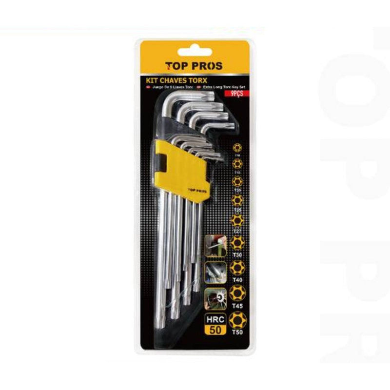 Jogo de Chave Torx 9 Peças - Presente Park
