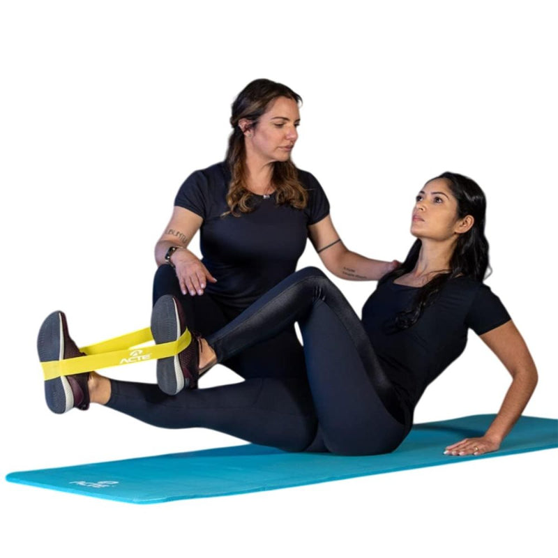 Kit 3 Faixa Mini Band Elástica Com 3 Intensidades Forte Médio Leve - Ideal Para Exercício Fitness De Resistência, Pilates, Treino em Casa Alongamento