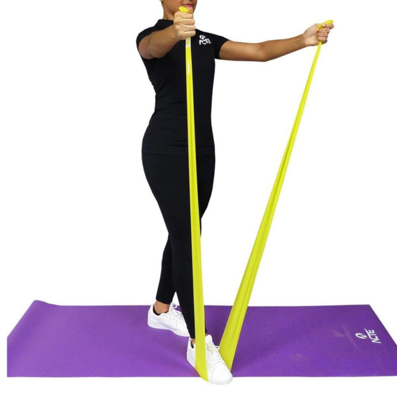 Kit 6 Mini Bands - 3 Mini Faixa Elástica + 3 Faixa Elástica Com 3 Intensidades - Ideal Para Exercícios em Casa, Yoga, Pilates, Academia