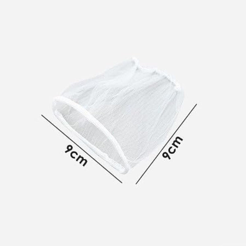 Kit 100 Filtro Saco Peneira De Lixo Para Ralo De Pia Cozinha Descartável - Presente Park