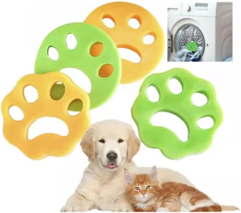 Kit Removedor De Pelos Para Máquina De Lavar Reutilizável Tira Pelo Cabelos e Fiapos Pet Cachorro Gato Cão Das Roupas - Presente Park