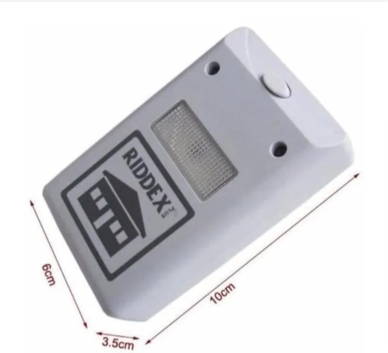 Kit Repelente Eletrônico De Tomada Para Espanta Rato Formiga Barata Aranhas E Insetos Ultrassônico 110V/220V Bivolt - Presente Park