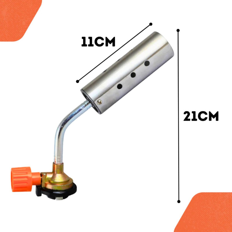 Maçarico Tocha Culinário Confeitaria Solda Artesanato Portátil Controle Manual Lança Chamas 1200°c