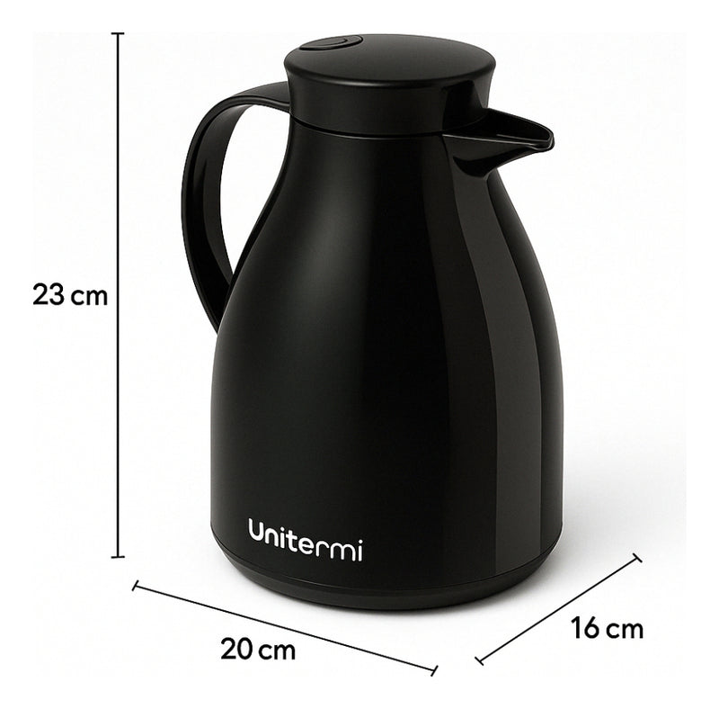 Garrafa Térmica Para Café Chá 1l Unitermi C/gatilho - Presente Park