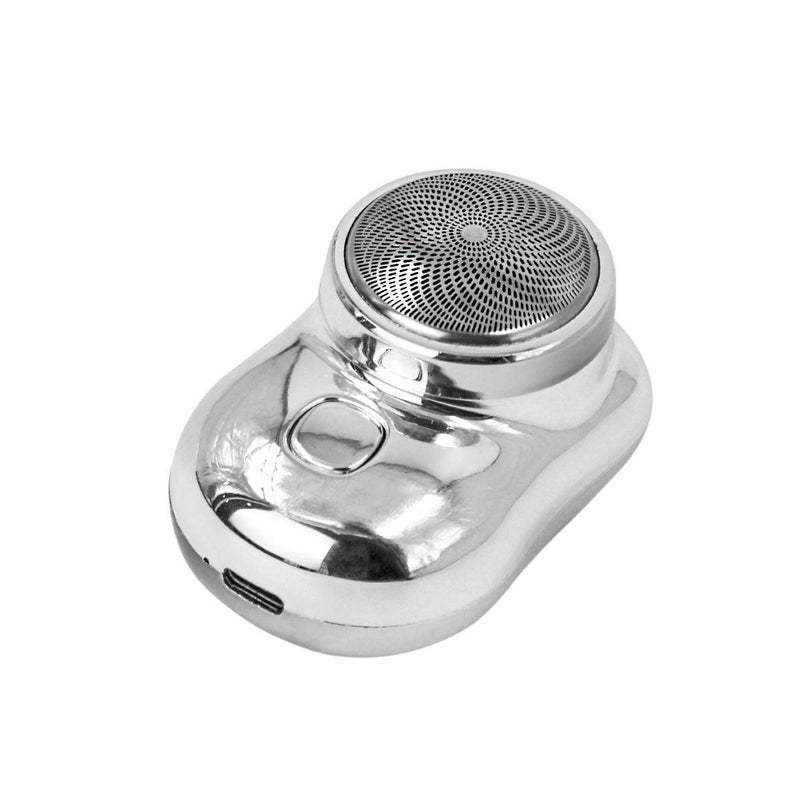 Mini Barbeador Elétrico Aparelho De Barbear Masculino A Prova D Água Máquina Para Barba Recarregável Via Usb Portátil - Presente Park