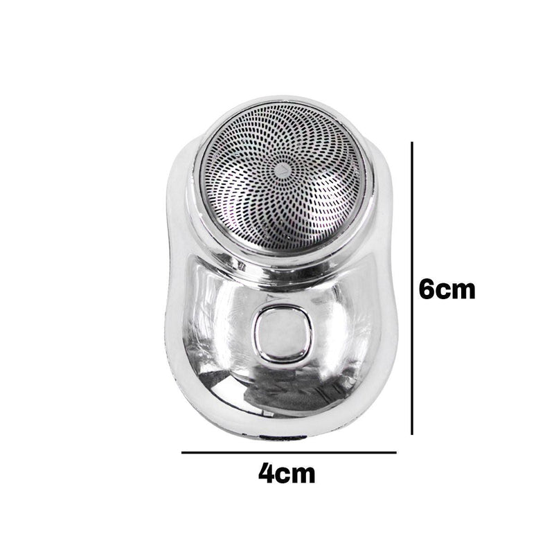 Mini Barbeador Elétrico Aparelho De Barbear Masculino A Prova D Água Máquina Para Barba Recarregável Via Usb Portátil - Presente Park