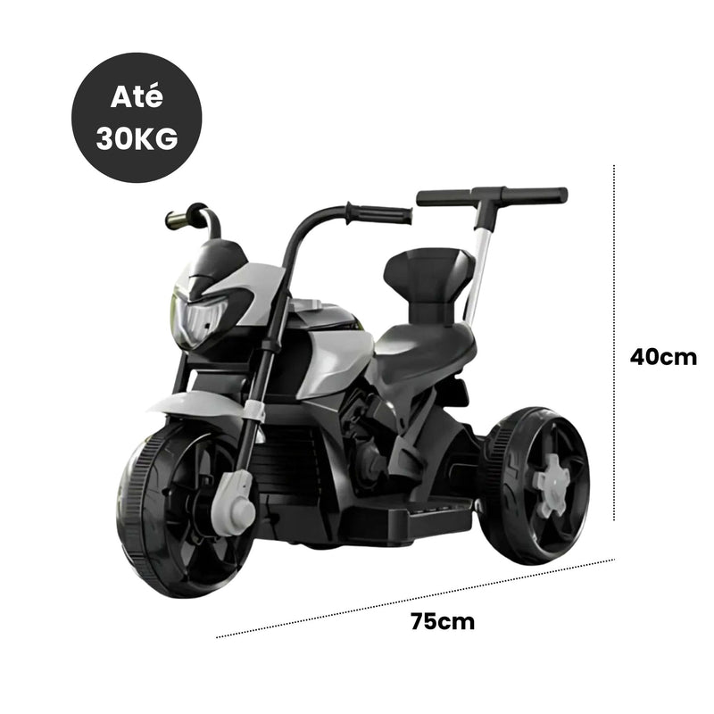 Mini Moto Elétrica Infantil 6V Para Crianças a Partir de 3 Anos