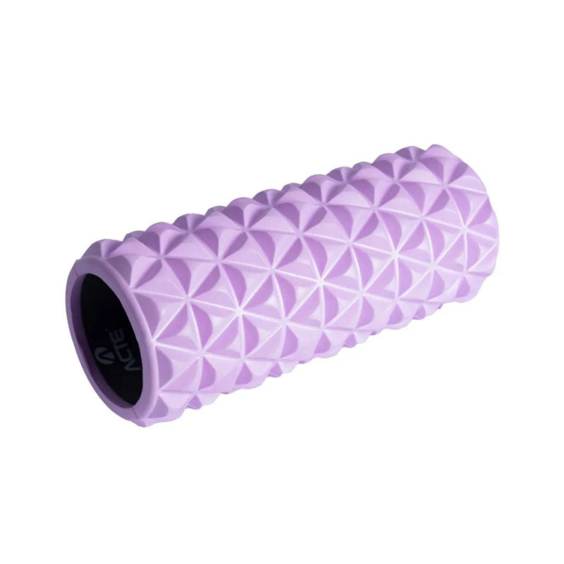 Rolo de Liberação Miofascial Foam Roller Diamond - Rolinho Ideal Para Massagem, Fisioterapia, Yoga, Pilates, Ginástica, Alongamento, Exercícios em Casa, Lombar, Academia
