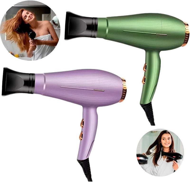 Secador de Cabelo 220v ou 110v com Difusor e Bico Profissional 3500W com Fio Potente
