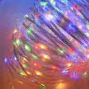 Cordão Pisca Pisca Led 50M 8 Modos 110V Tomada Decoração Iluminação Natal Natalina