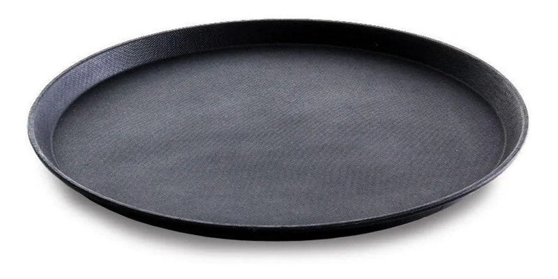 Bandeja Redonda Antiderrapante Garçom 40cm Bar Restaurante - Presente Park