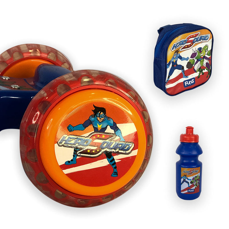 Patinete Infantil com Garrafinha e Bolsa - Azul - Presente Park
