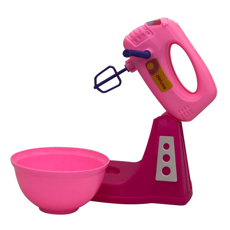 Kit Infantil Mini Confeitaria com Liquidificador, Batedeira e Micro-ondas - Presente Park