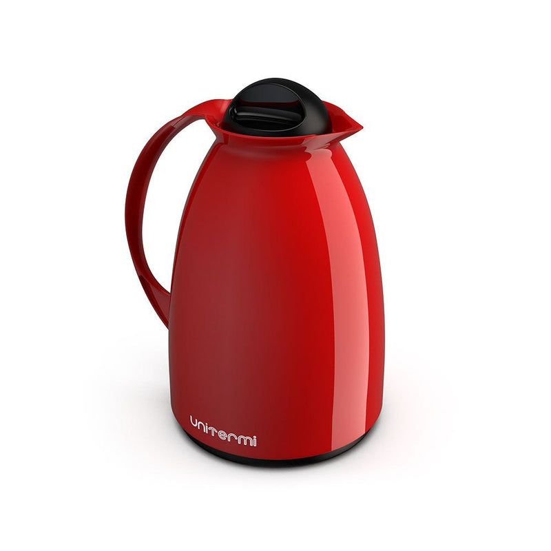Garrafa Térmica Café Florença 650ml Vermelha Unitermi - Presente Park