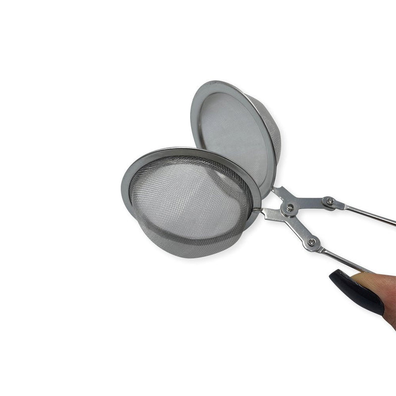 Infusor De Chá Inox Coador Peneira Ervas - Presente Park