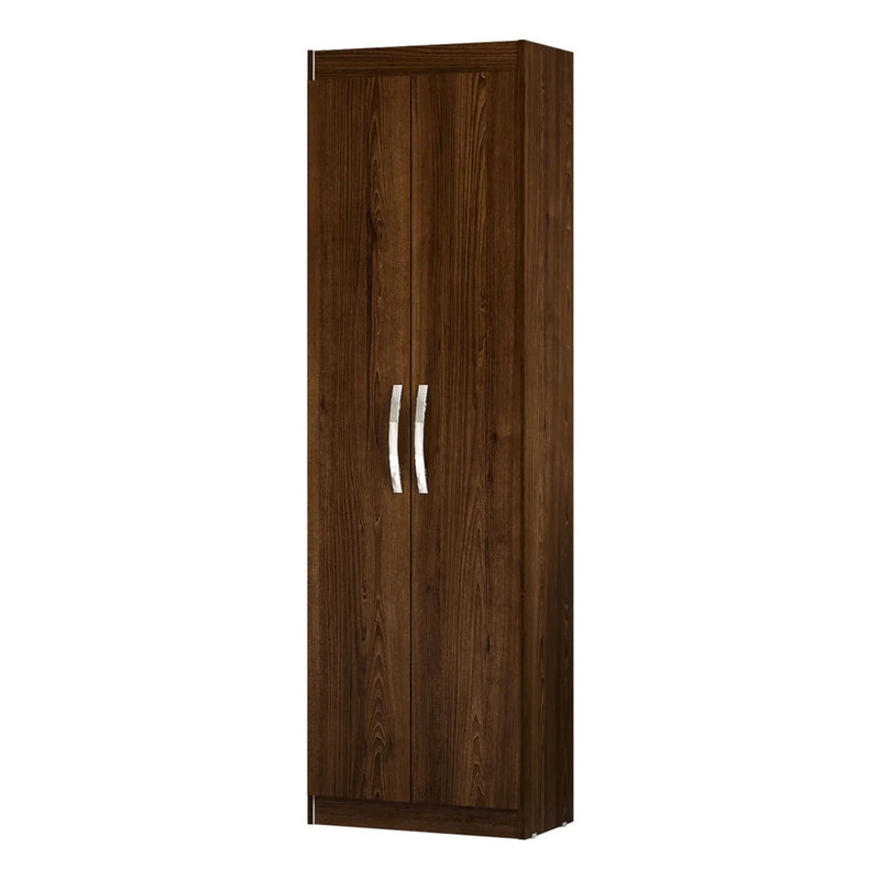 Armário Sapateira Vertical Organizador de Sapatos com 2 Portas 5 Prateleiras até 10 Pares