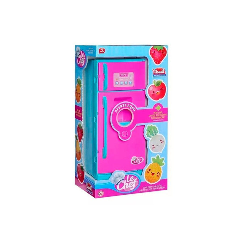 Geladeira LeChef com Acessórios Luz e Som - Sortida - Presente Park