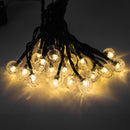 Cordão de Lâmpadas Led Pisca Pisca 5M 20L Carregamento Solar Natal Ano Novo