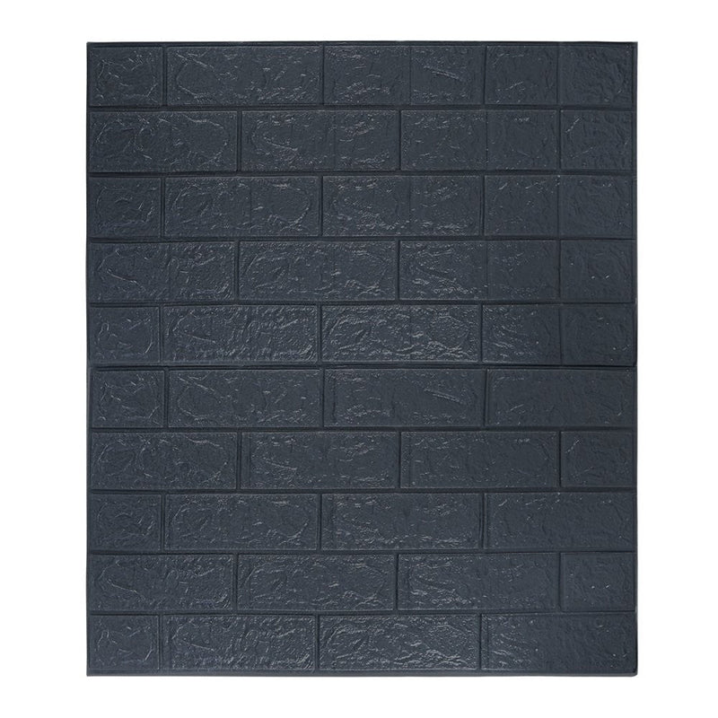Placa Decorativa 3D 70X77CM Preta - Presente Park