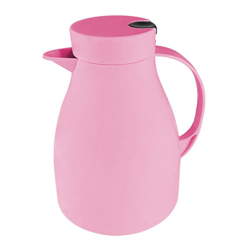 Kit Garrafa Paris 500ml Garrafa Fano 250ml e Pote Dosador 300ml Unibaby Rosa - Presente Park