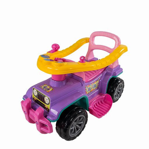 Carrinho De Passeio Infantil Com Empurrador Bebe Jip Jip Menina - Presente Park