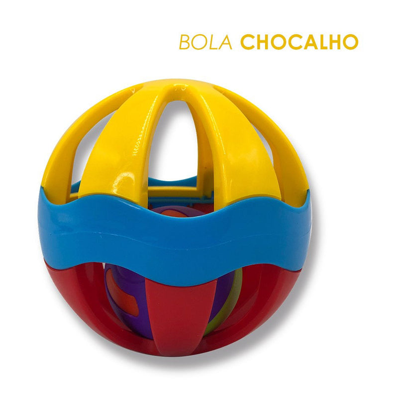 Bolinha Chocalho - Colorido - Presente Park