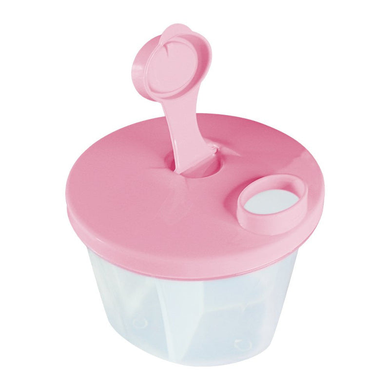 Kit Garrafa Paris 500ml Garrafa Fano 250ml e Pote Dosador 300ml Unibaby Rosa - Presente Park