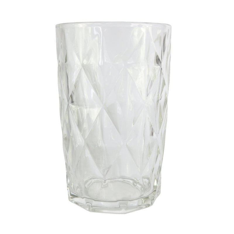 Conjunto 6 Copos de Vidro Diamante 370ml - Presente Park