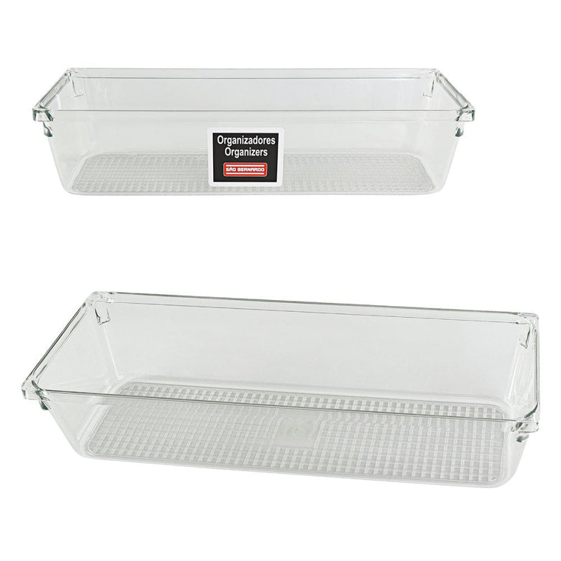 Organizador de Gavetas Transparente 23x7 - Presente Park