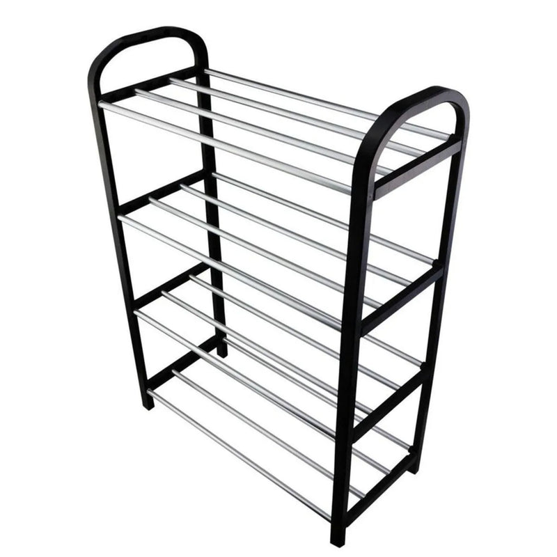 Sapateira Organizadora 4 Andares 8 Pares Desmontável para Sala Quarto Hall de Entrada Multiuso